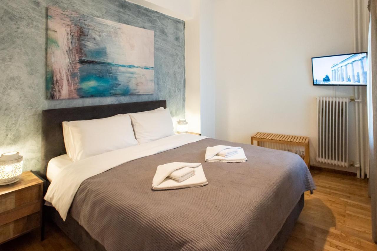 Blue Ark Comfort Near Acropolis אתונה