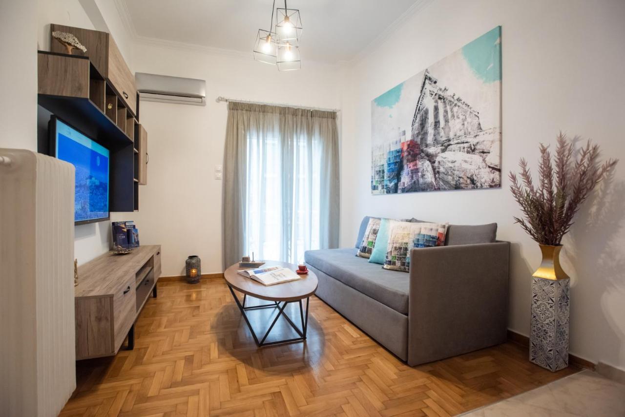 Blue Ark Comfort Near Acropolis דירה אתונה
